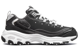 Кроссовки женские Lifestyle Low-top Черный/белый/серый Skechers 12242-bkw