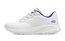 Кроссовки Skechers BOBS SQUAD Lifestyle Shoes Women's Low-top Blue, слоновая кость 117227-ofwt | ivory