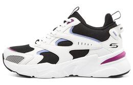 BOBS BAMINA Кроссовки Lifestyle женские с низким верхом, белые/фиолетовые Skechers 117361-wbpr