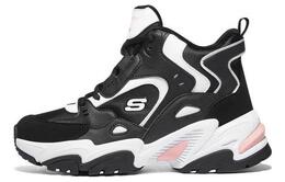 Кроссовки Stamina V2 Chunky женские высокие черные/белые Skechers 167270-bkw