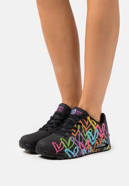 Кроссовки Skechers Uno, черный / разноцветный sk211a0fb-q11 | black /multi-coloured