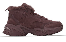 Кроссовки Stamina V2 Chunky женские высокие бордовые Skechers 167338-wine