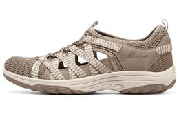 Кроссовки Reggae Fest Lifestyle женские с низким верхом, серо-коричневые Skechers 158383-tpe