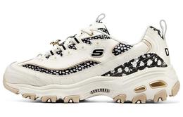 Кроссовки женские D"Lites 1.0 Chunky с низким верхом бежевого/черного цвета Skechers 149678-ntbk