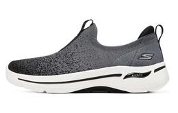 Кроссовки Go Walk Arch Fit Lifestyle женские с низким верхом Skechers, черные/белые 124873-bkw