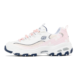 Кроссовки Skechers D"Lites 1.0 Chunky Sneakers Women's Low-top Pink/white, белый 99999863-wnv(team-399渐变樱花) | white