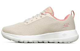 GO WALK 1 Кроссовки Lifestyle женские с низким верхом бежевые/белые/розовые Skechers 15641-ofpk