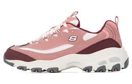 D"Lites 1.0 Кроссовки Lifestyle женские с низким верхом розового цвета Skechers 13143-dkrs