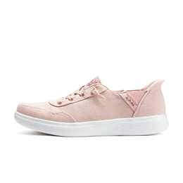 Женские кеды с низким верхом, розовые/белые Skechers 114815-blsh | pink