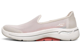 Кроссовки Go Walk Arch Fit Lifestyle женские с низким верхом розового/белого цвета Skechers 896018-nat