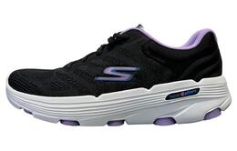 GO RUN 7.0 Кроссовки для повседневной носки женские с низким верхом, черные/фиолетовые Skechers 129335-bklv