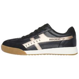 Кроссовки Skechers Lifestyle Shoes Women's Low-top Black/gold, черный/золотой 177500-bkrg | black/gold