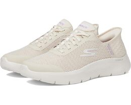 Кроссовки Skechers Go Walk Flex Hands Free Slip-Ins - Grand Entry, белый 9927899 | off-white