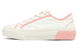 Кроссовки для скейтбординга женские, низкие, белые/светло-розовые Skechers 177040-wlpk