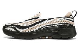 Кроссовки Skechers Go Walk 6 Lifestyle Shoes Women's Low-top Black/White, цвет Zebra color 124631-zba | zebra color
