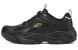 Спортивные Легкие Кроссовки 'Core Black' для Женщин Skechers, Черный Зеленый 896270-bbk | black green