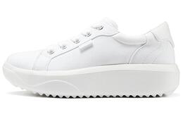 Кеды женские низкие белые Skechers 114750-wht | white