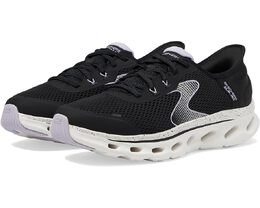 Кроссовки Skechers Go Walk Glide Step 2.0 Dani Hands Free Slip-Ins, цвет Black/Lavender 9960394 | black/lavender