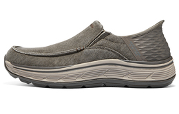 Кроссовки Skechers Slip Ins Lifestyle Shoes Men Low-top Gray, серый 204839-brn | gray