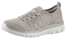 Кроссовки-слипоны Skechers "GRACEFUL-SOFT SOUL" с эффектом памяти, коричневый 7531884979 | taupe