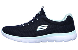 Кроссовки Summits Lifestyle женские с низким верхом синего цвета Skechers 12980-nvaq