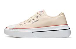 Кеды женские низкие белые/коричневые/черные/красные Skechers 185073-ofwt | white/brown