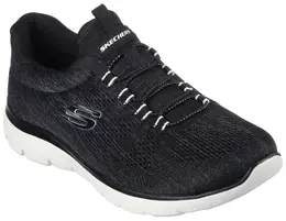 Кроссовки-слипоны Skechers "SUMMITS-FUN FLARE", веганские, черно-белый 2210756717 | schwarz-weiß