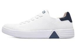 Кроссовки Skechers MARK NASON Lifestyle Shoes Men Low-top White/Blue, белый/темно-синий 222189-wnvy | white/navy blue