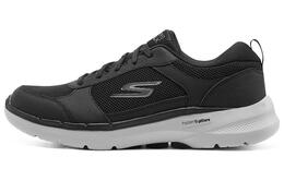 Кроссовки Skechers Go Walk 6 Lifestyle Shoes Men Low-top Black/gray/white, черный/серый 216203-bkgy | black/gray