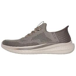 Кроссовки Skechers Slip Ins Lifestyle Shoes Men Mid-top, хаки 210810-khk | khaki