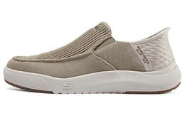 Кроссовки Skechers Slip Ins Lifestyle Shoes Men Low-top Taupe, коричневый 210792-tpe | taupe
