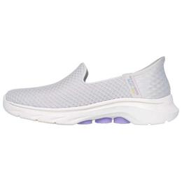 Кроссовки Skechers WOMEN"S GO WALK Lifestyle Shoes Women's Low-top Grayish Lavender, цвет Grayish lavender 125228-gylv | grayish lavender
