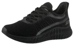 Кроссовки-слипоны Skechers "BOBS GEO-", веганские, черный 6773666762 | schwarz-uni