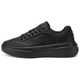 Кроссовки Skechers Court Classics Skateboarding Shoes Women's Low-top All Black, черный 185079-bbk | all black