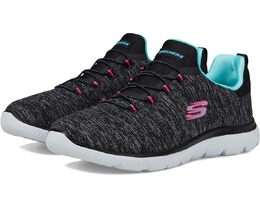 Кроссовки Skechers Summit - Quick Getaway, цвет Black/Light Blue 9140957 | black/light blue