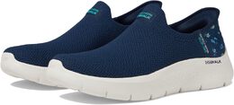 Кроссовки Skechers Performance Go Walk Flex Sunset Rose Hands Free Slip-Ins, цвет Navy/Turquoise 9947559 | navy/turquoise