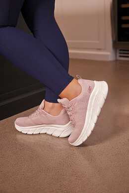 Кроссовки Bobs B Flex Hi Flying Hi Skechers, розовый 427-441 | pink