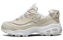 Кроссовки женские толстые с низким верхом, натуральные Skechers 13168-nat