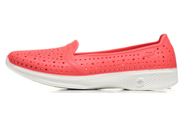 Женские кроссовки H2 Go Lifestyle с низким верхом розового/белого цвета Skechers 14690-crl