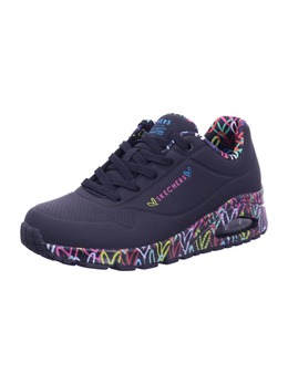 Кроссовки на шнуровке Skechers, цвет black/black 3815044 | black/black