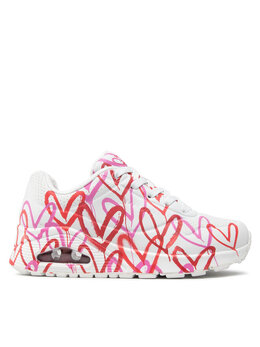 Кроссовки Uno Spread The Love 155507/WRPK Skechers, розовый/красный/белый uno spread the love 155507/wrpk | rosa, rot, weiß