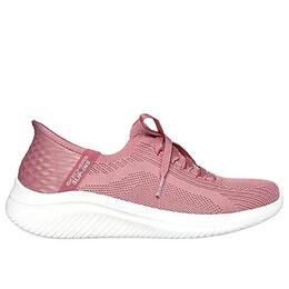 Женские прогулочные кроссовки Skechers 149710_MVE Розовый без шнурков b96241b2-f16d-4d62-852e-09dee1acf64b_c24 | rosa