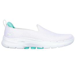 Женские прогулочные кроссовки Skechers 124571_WTQ Белый без шнурков 964bdc5a-530f-4c26-a58f-8cdd6ac6763b_c4 | blanco