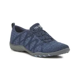 Кроссовки Breathe Easy Infi-Knity Slip-On Sneaker Skechers, темно-синий 530569 | navy