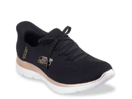 Кроссовки Hands Free Slip-Ins Summits Night Chic Sneaker Skechers, черно-белый 575172 | black_white