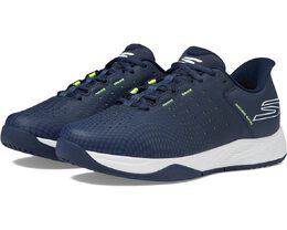 Кроссовки Skechers Skechers Pickleball Slip-ins Relaxed Fit: Viper Court Reload, цвет Navy/Yellow 9948235 | navy/yellow
