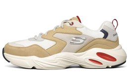 Кроссовки Skechers Chunky Sneakers Men Low-Top White/Taupe 237236-wtp