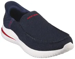 Кроссовки Skechers Slip-On "DELSON 3.0-CABRINO", тапочки с функцией вставки для легкого надевания, цвет морской волны 7300066243 | navy