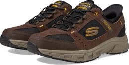 Кроссовки Oak Canyon Consistent Winne Hands Free Slip-In Skechers, цвет Brown/Black 9945125 | brown/black