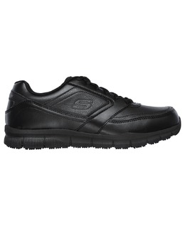 Кроссовки Skechers Men's Work Relaxed Fit Nampa Slip Resistant Work Casual From Finish Line, черный (Размер 39 RU) 11996775 | black | cdek_stock